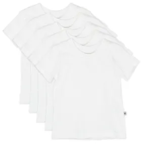 5-Pack Organic Cotton Short Sleeve T-Shirts