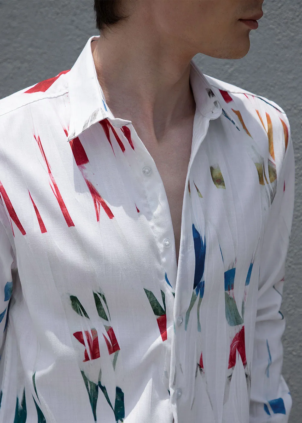 Abstract Multicoloured Shirt