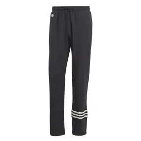 Adidas Mens Classic Adicolor Track Pants with Three Stripes in Black (HR8694)