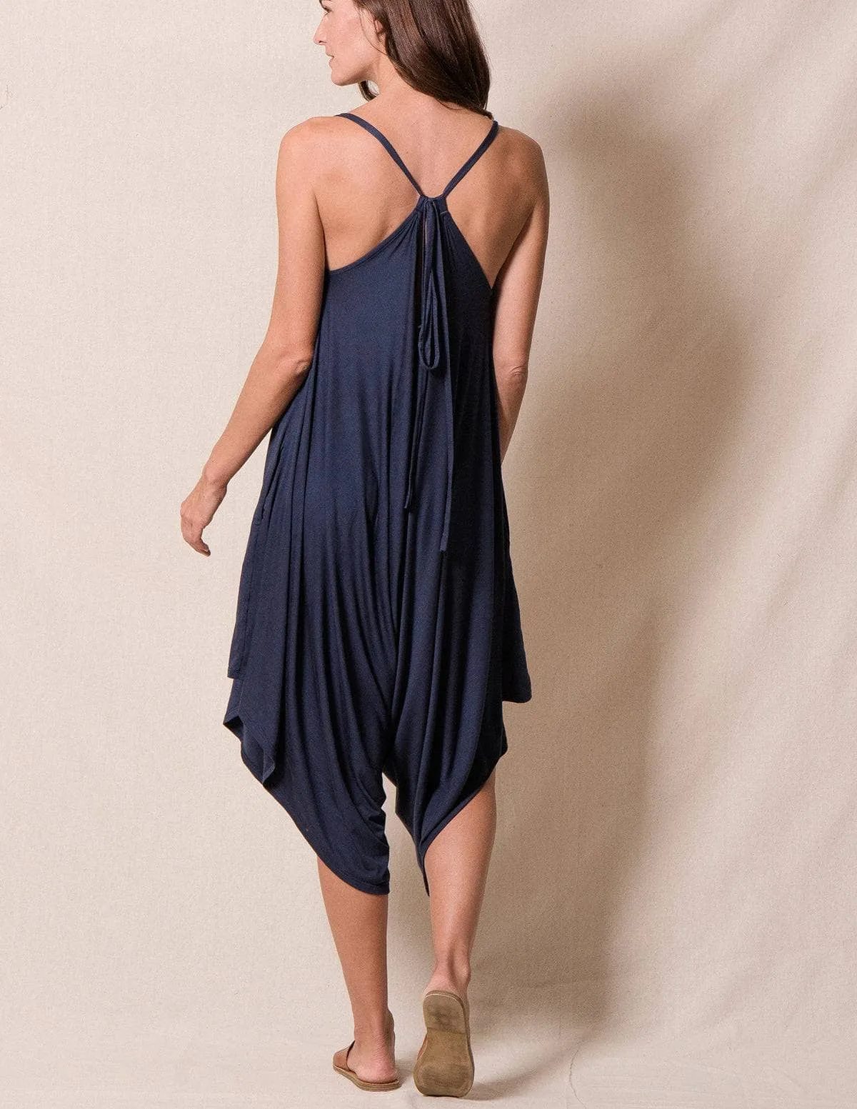 Bamboo Jumpsuit - Navy