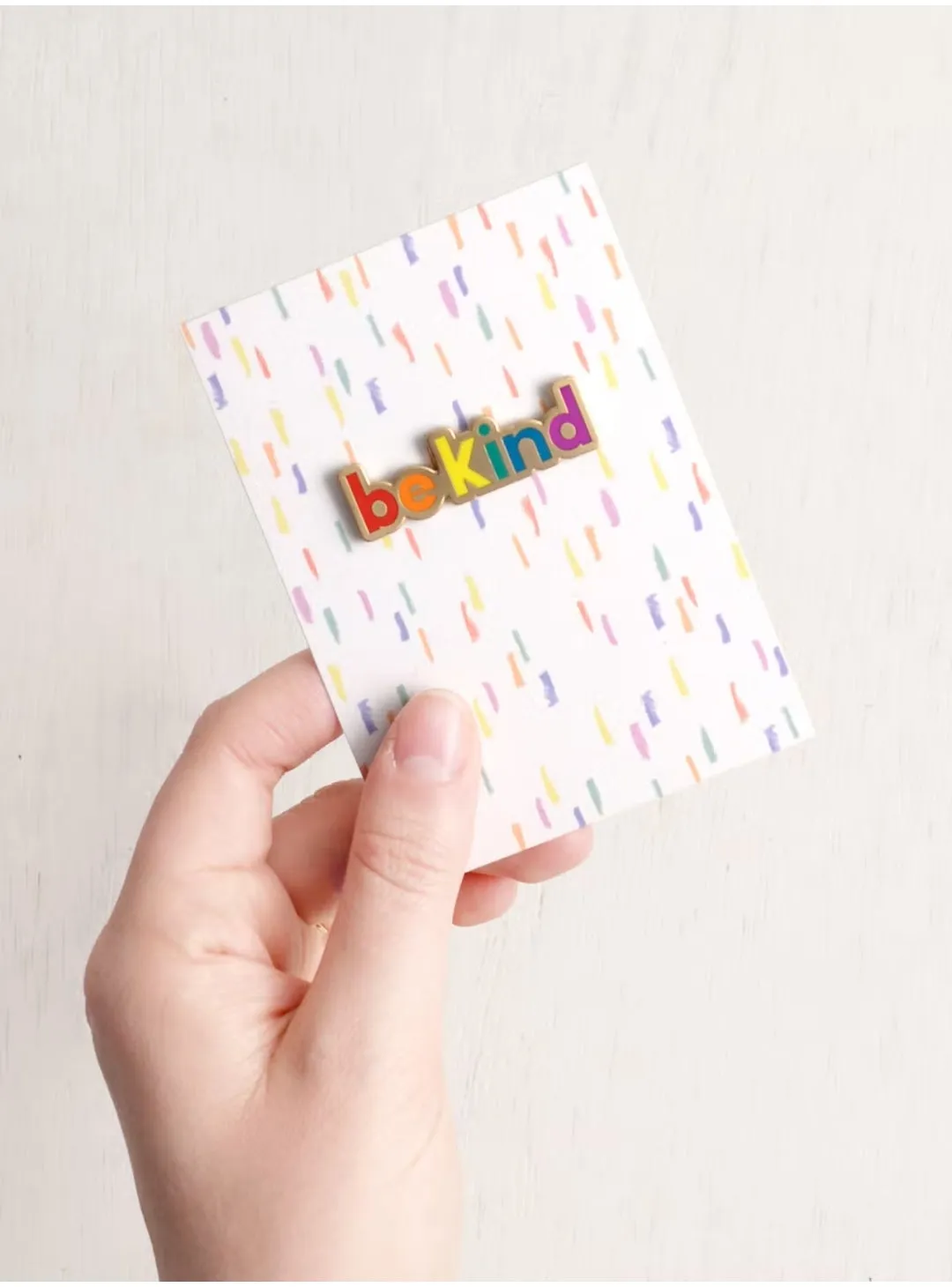 Be Kind - Enamel Pin for Kids - Colorful and Cute Designs