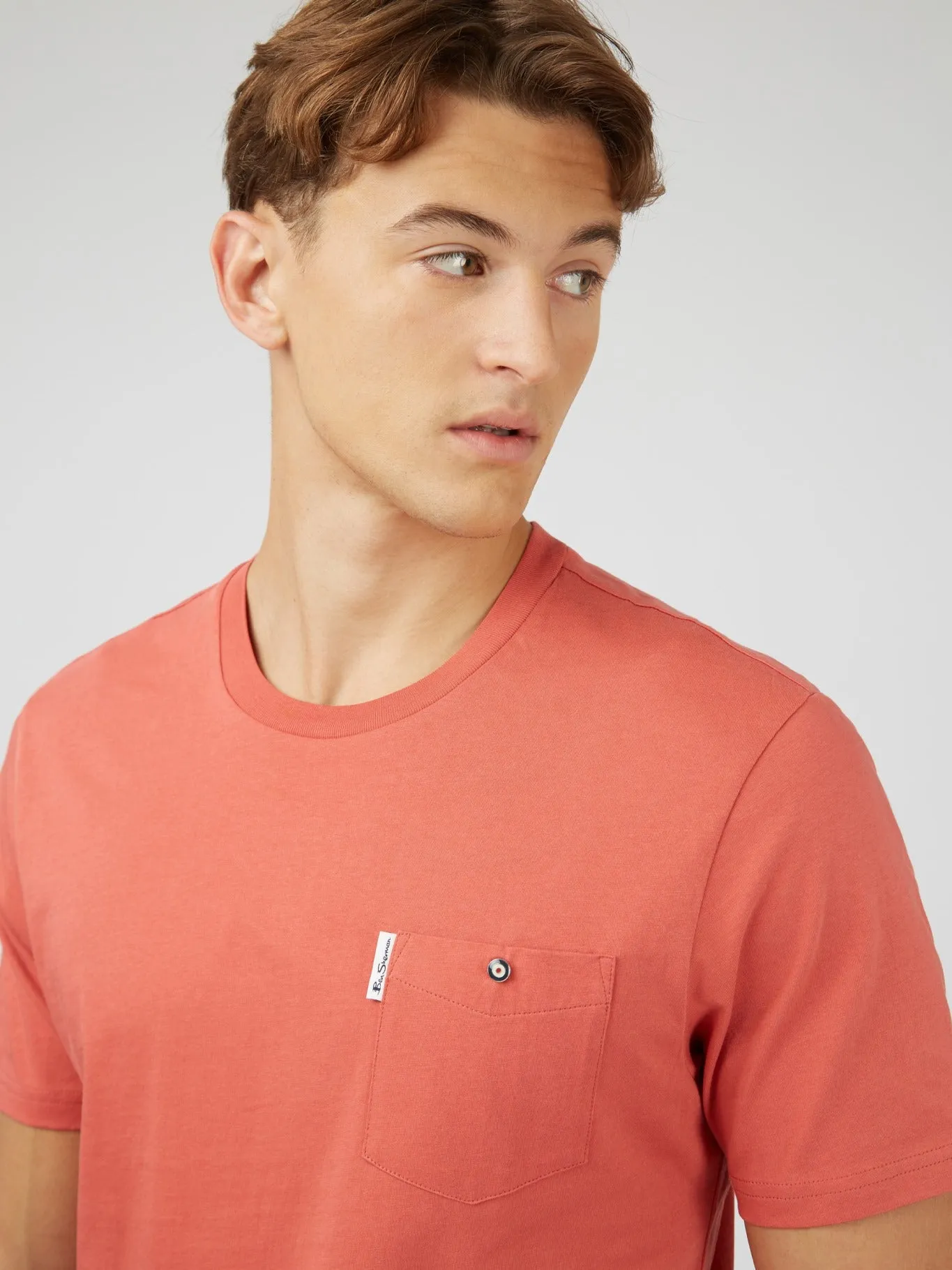 Ben Sherman Mens T-Shirt 'Signature Pocket Tee'