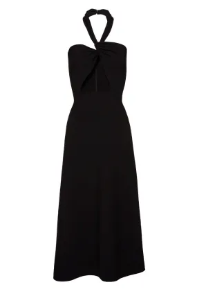 Black Halter Dress