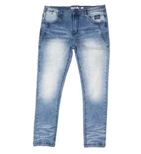 BORN FLY DENIM JEANS MED STONE WASH - 2302D4623