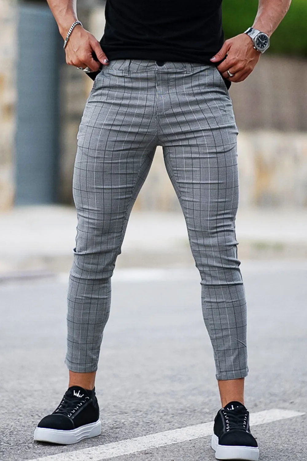 Buy $80 Free Shipping Gray Skinny Pants - Skinny