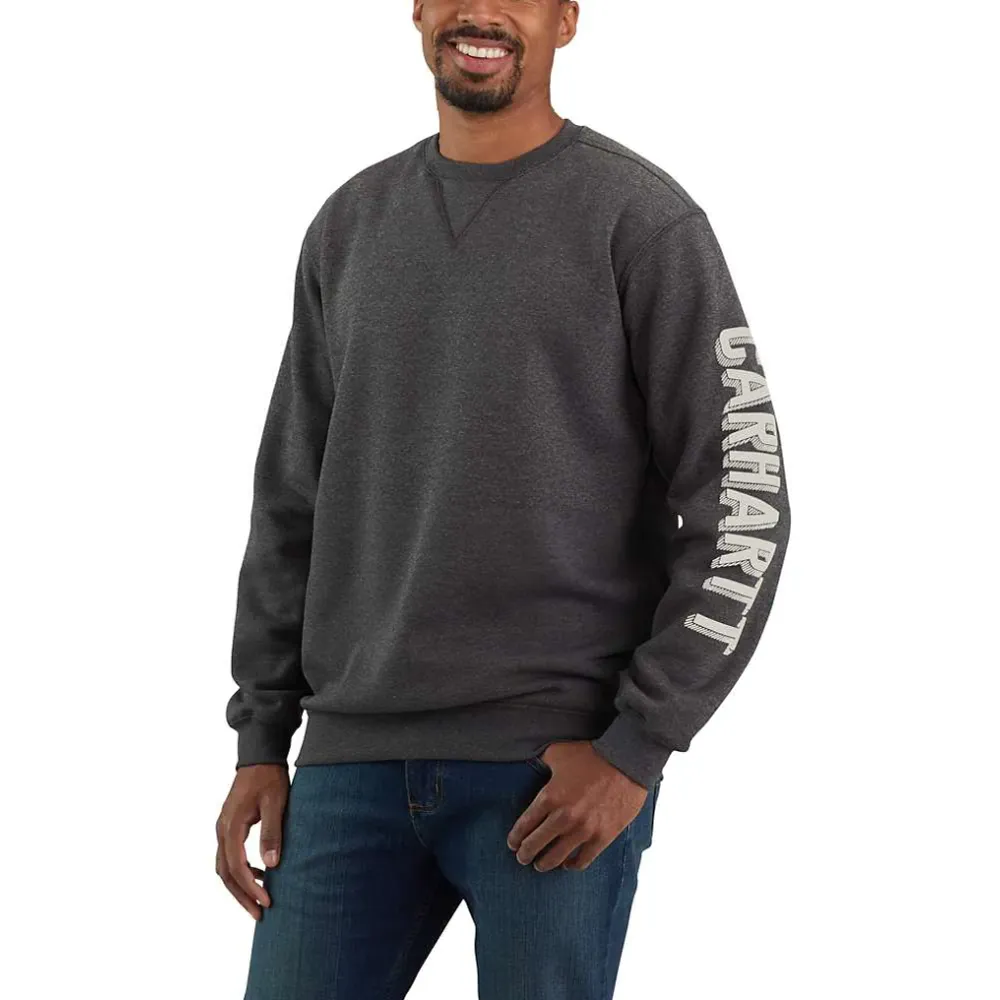 Carhartt 104904 Loose Fit Midweight Crewneck Sleeve Graphic Sweatshirt