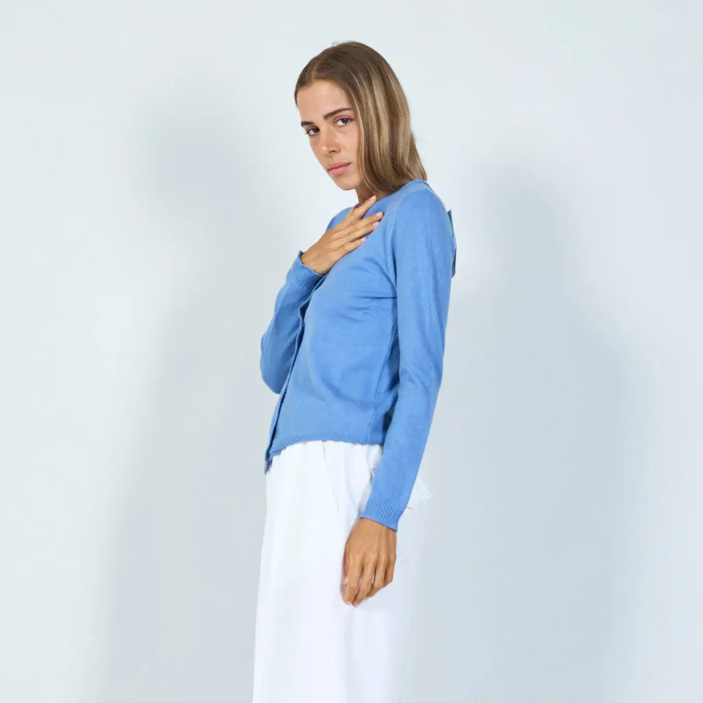 Classic button-down cardigan wholesale