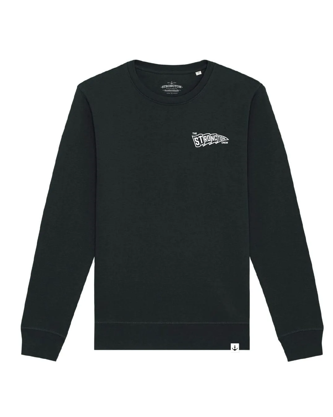 Crew Flag Crewneck - Black