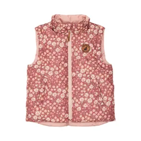 Cry Wolf REVERSIBLE VEST Rosewood Floral