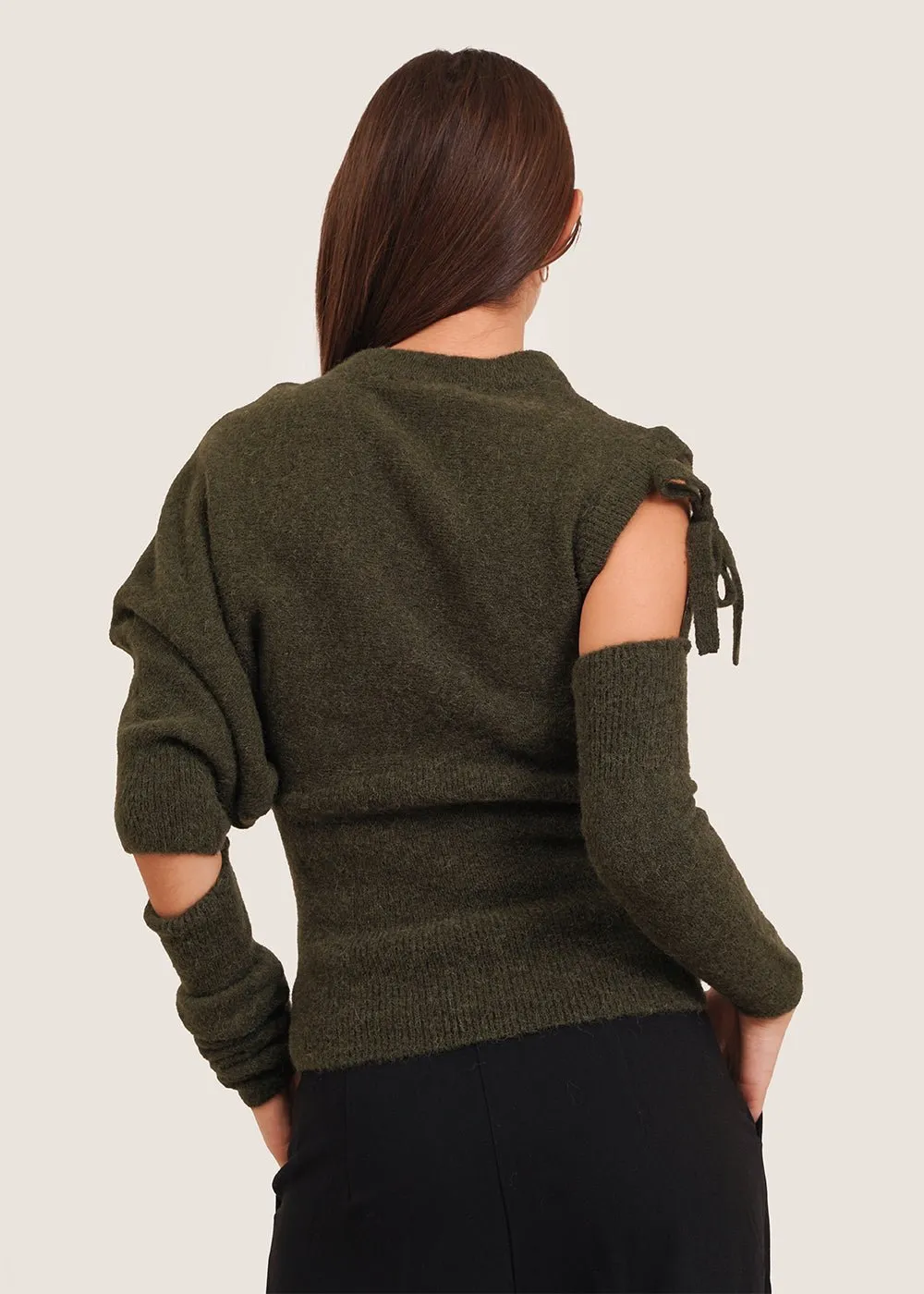 Dark Khaki Carlita Sweater