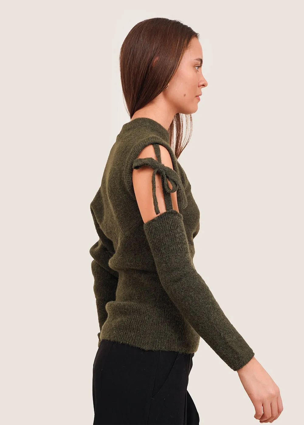 Dark Khaki Carlita Sweater