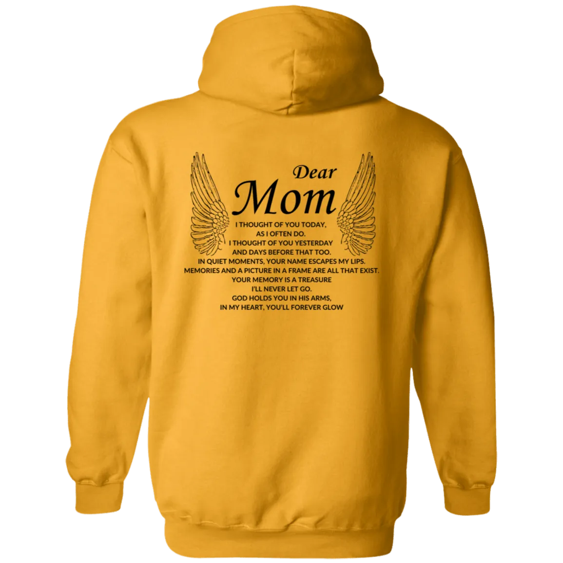 Dear Mom Pullover Hoodie