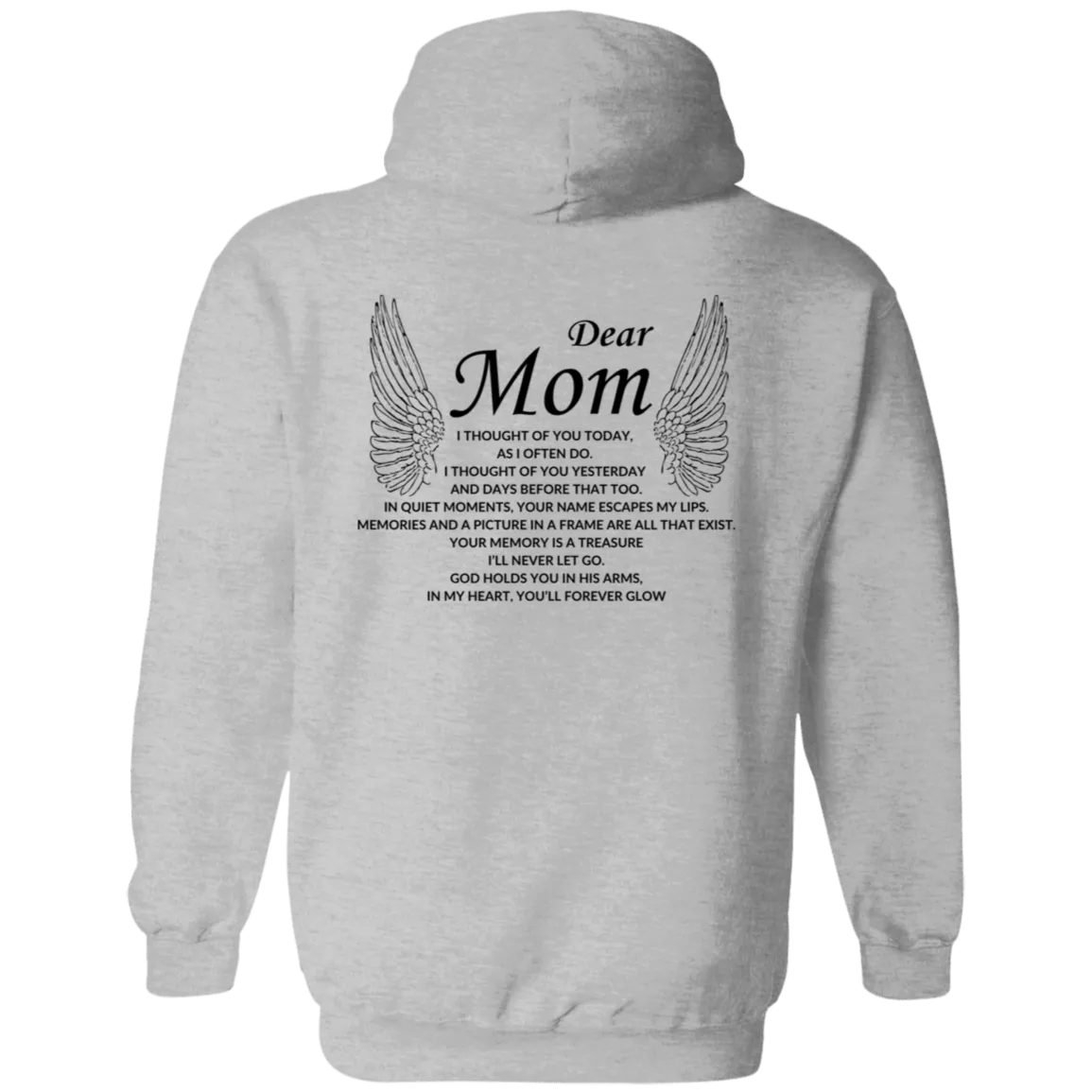 Dear Mom Pullover Hoodie