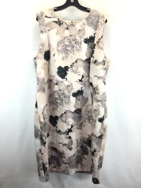 Dress Party Midi By Calvin Klein In Floral Print, Size: 22