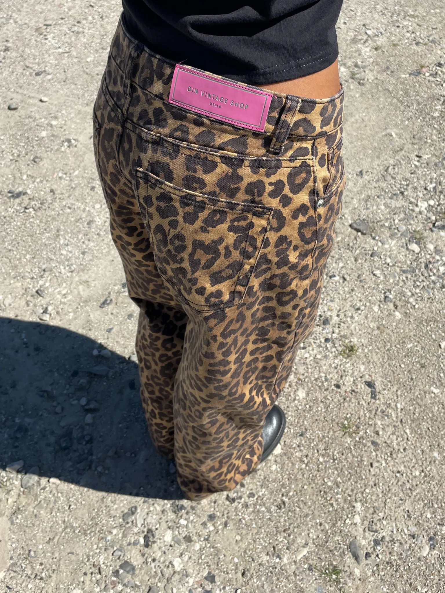 Leopard Print Esther Jeans