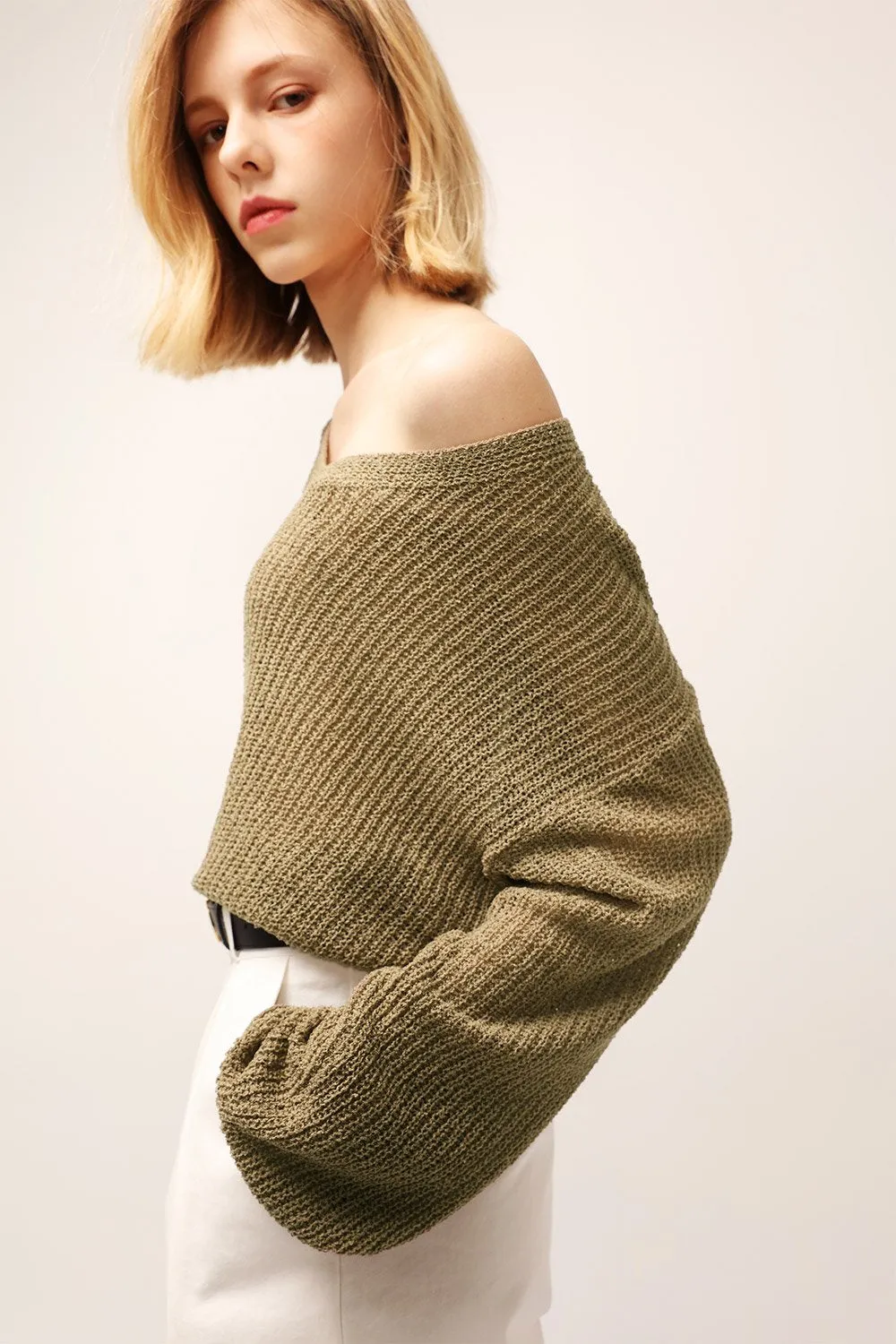 Eva Slouchy Knit Sweater