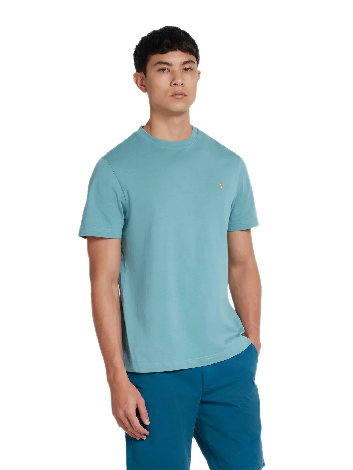 Farah 'Danny' Basic Short Sleeve T-Shirt Regular Fit