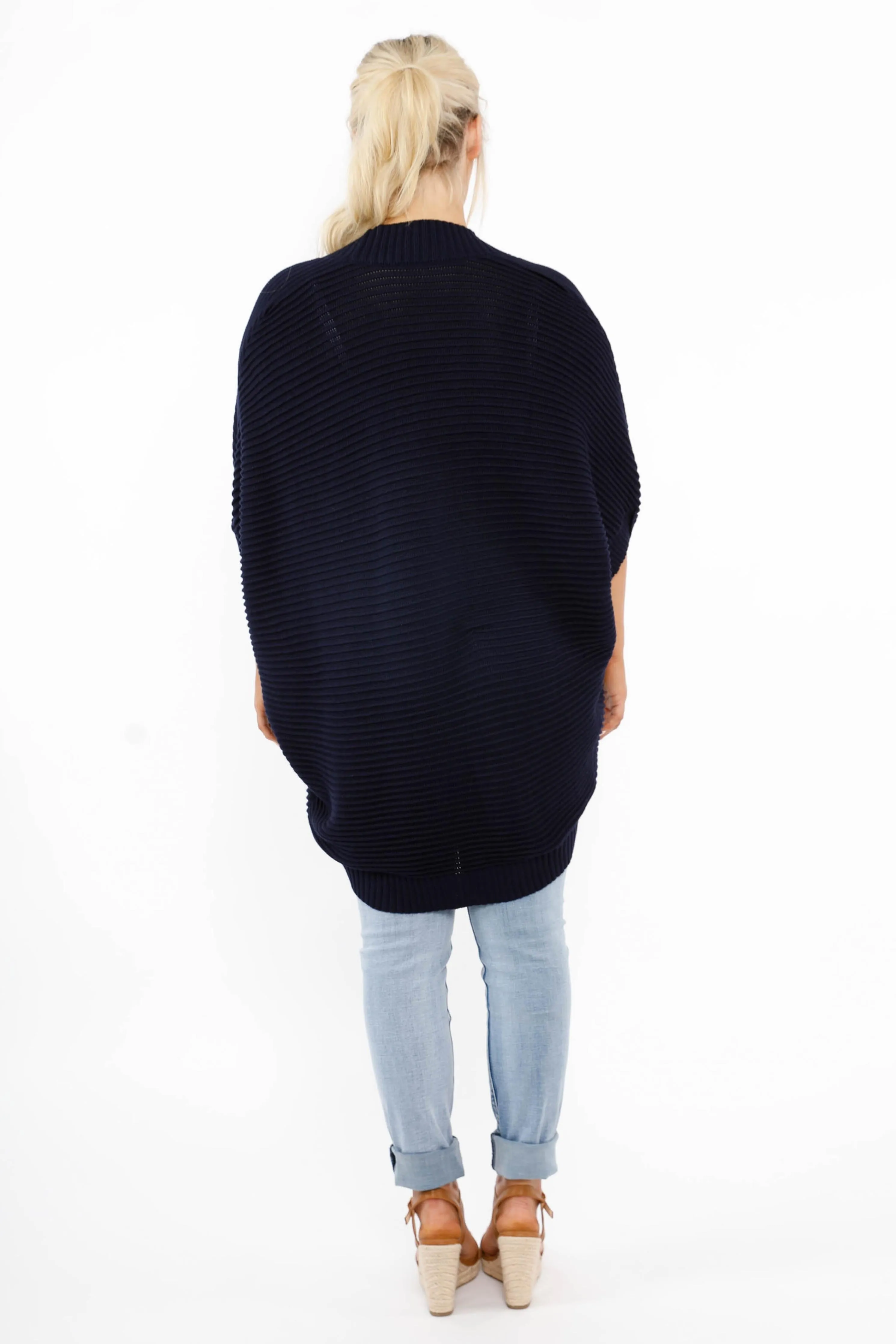 FINAL SALE Nightingale Cardigan in Navy