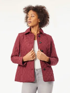 Five-Button Quilted Jacket