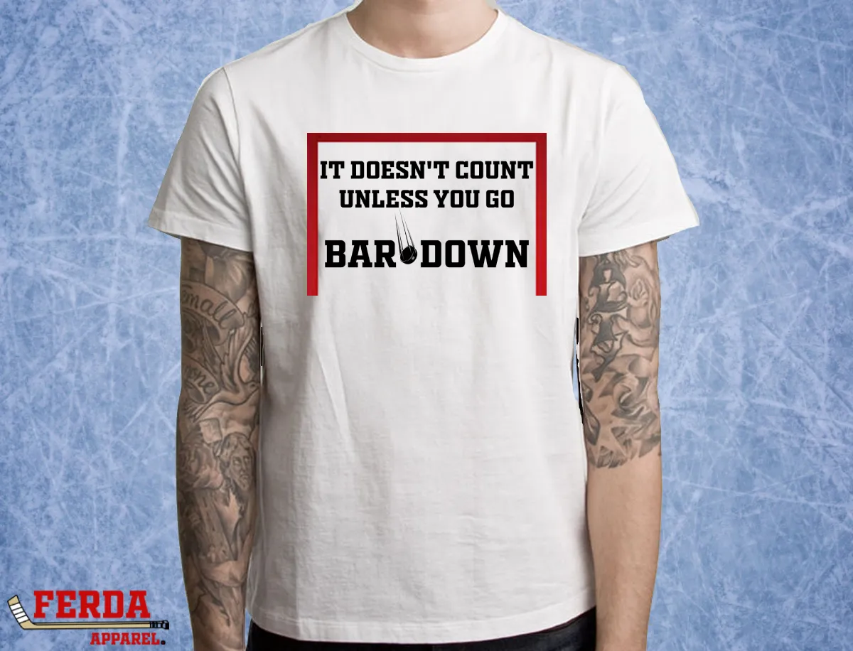 Hockey T-Shirt - Go Bardown for Style and Precision