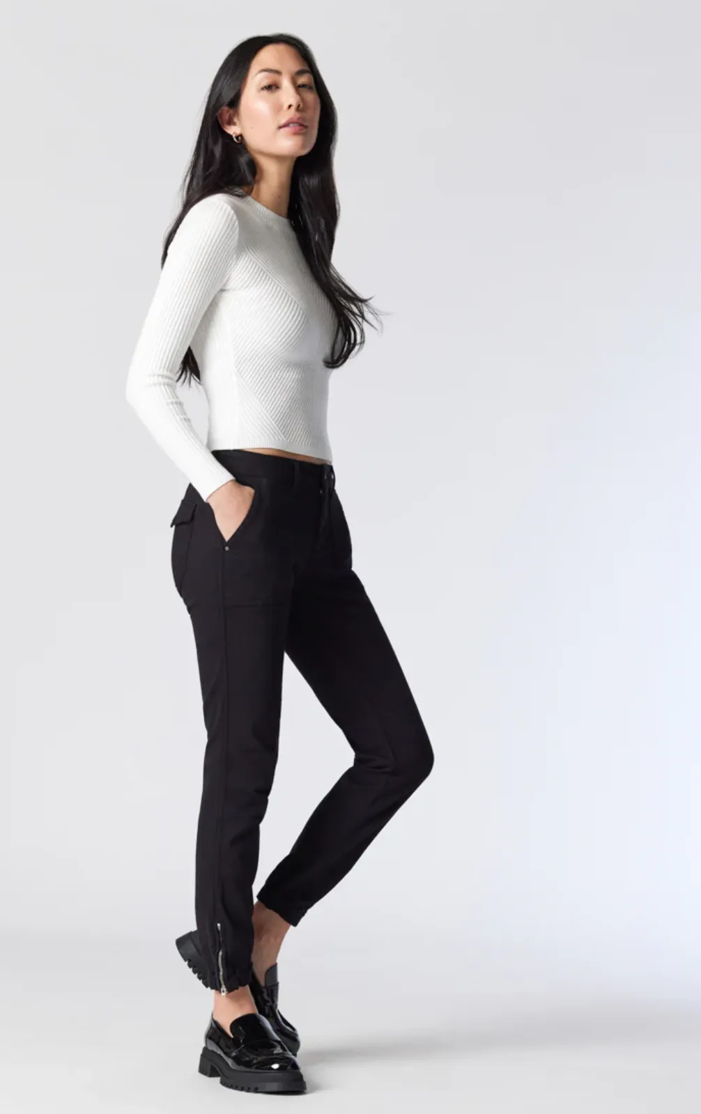 IVY BLACK TWILL PANT