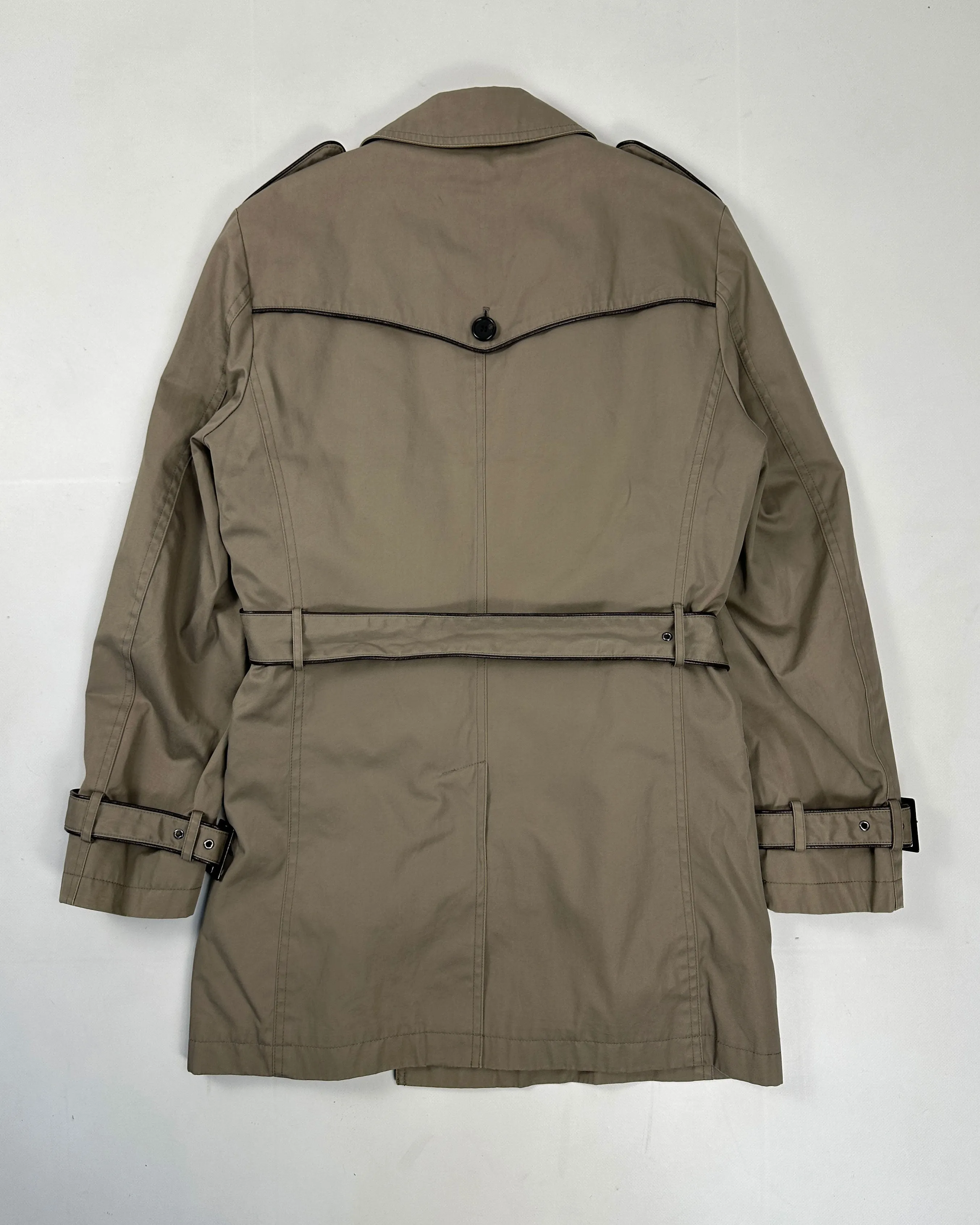 Katharine Hamnett 2-Layer Trench Coat 2000's