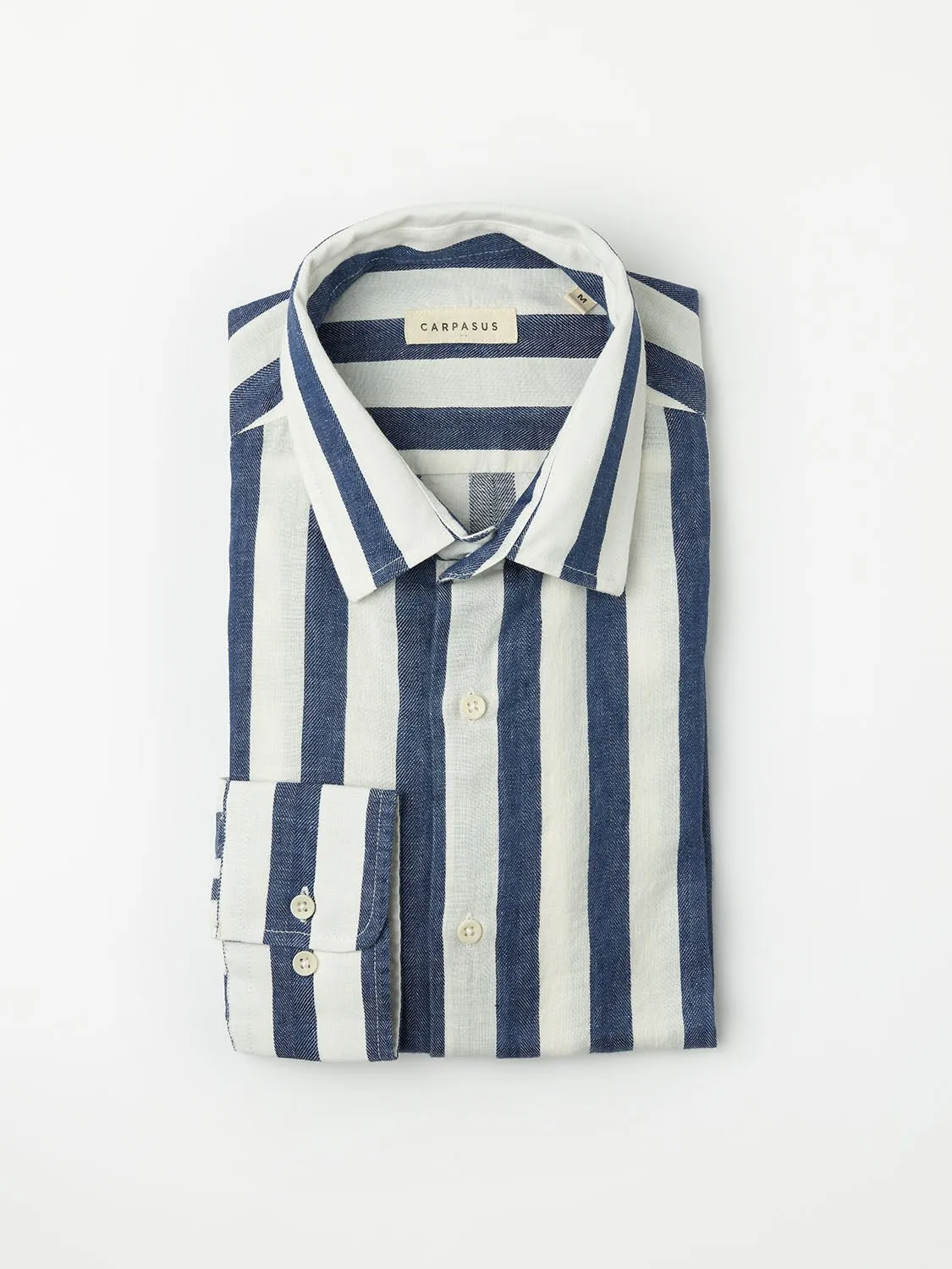 Linen Shirt Maggia Navy