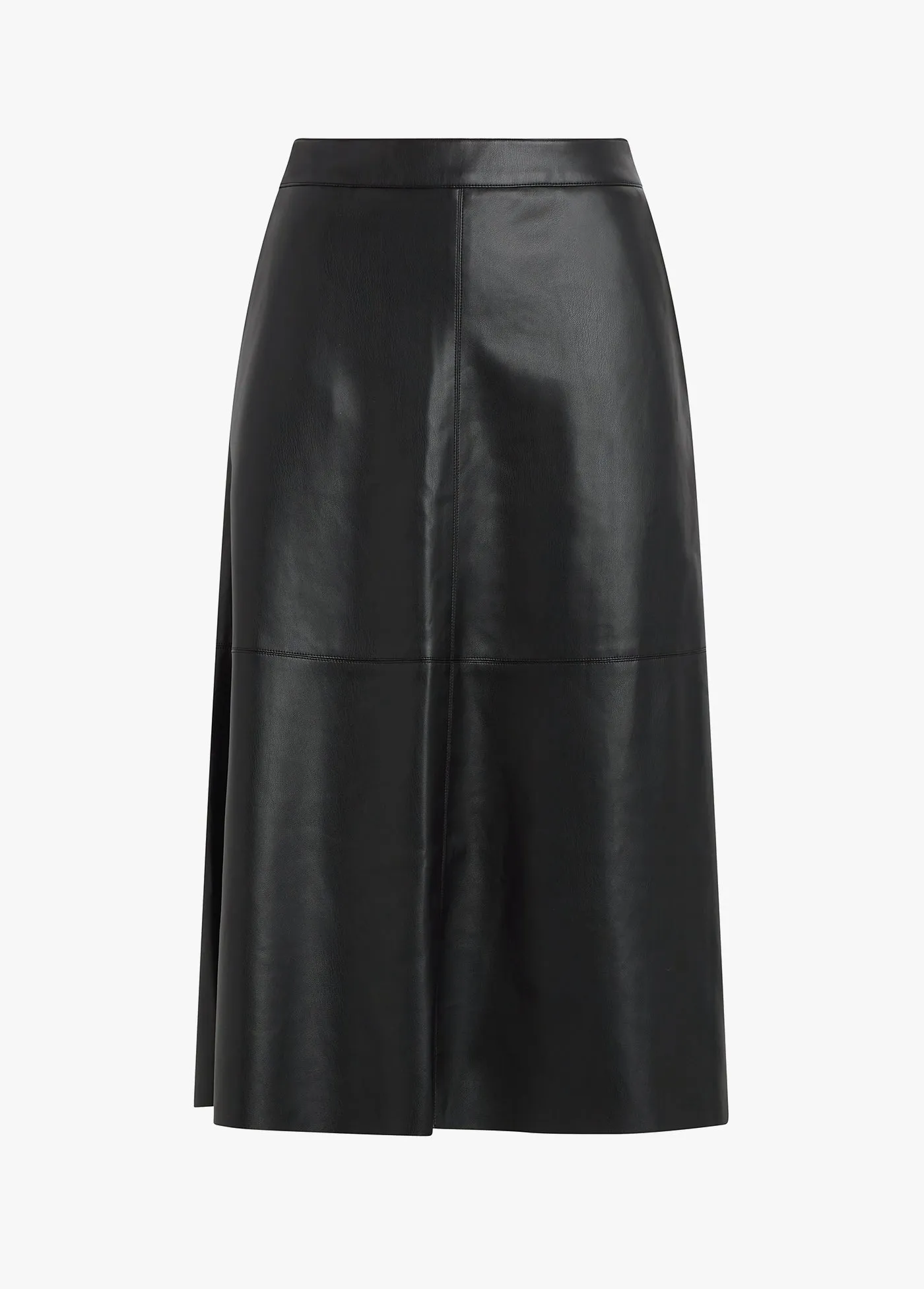 LORI VEGAN LEATHER SKIRT