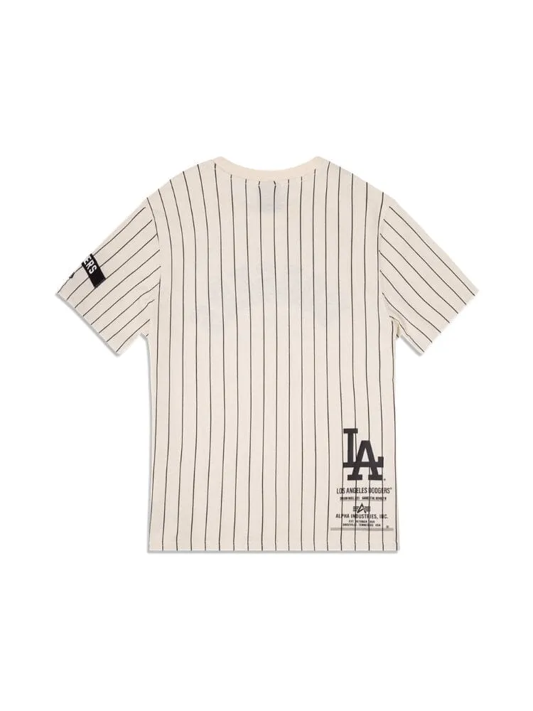 LOS ANGELES DODGERS X ALPHA X NEW ERA TEE