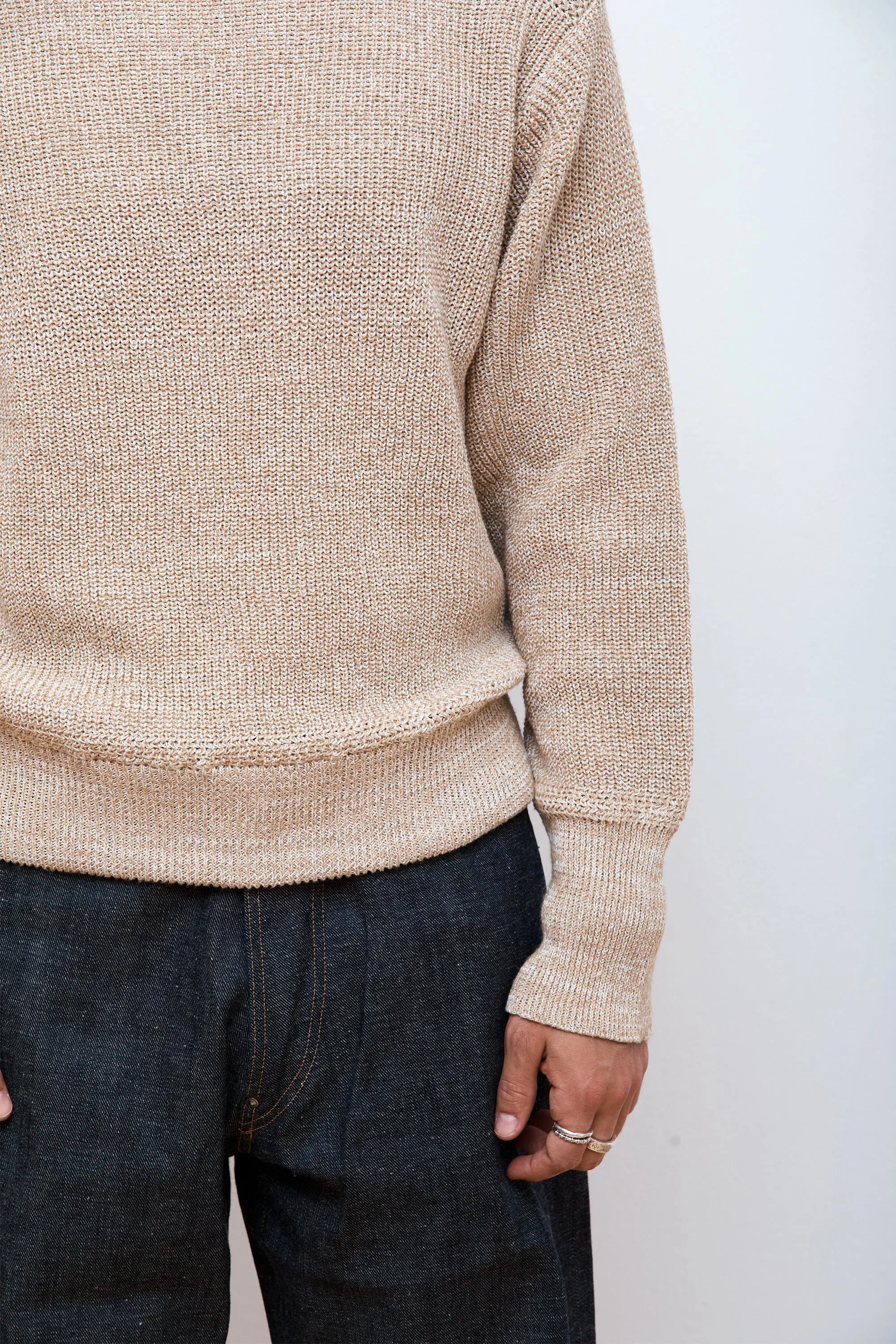 LOT.515 A.R.C SWEATER MIX BEIGE