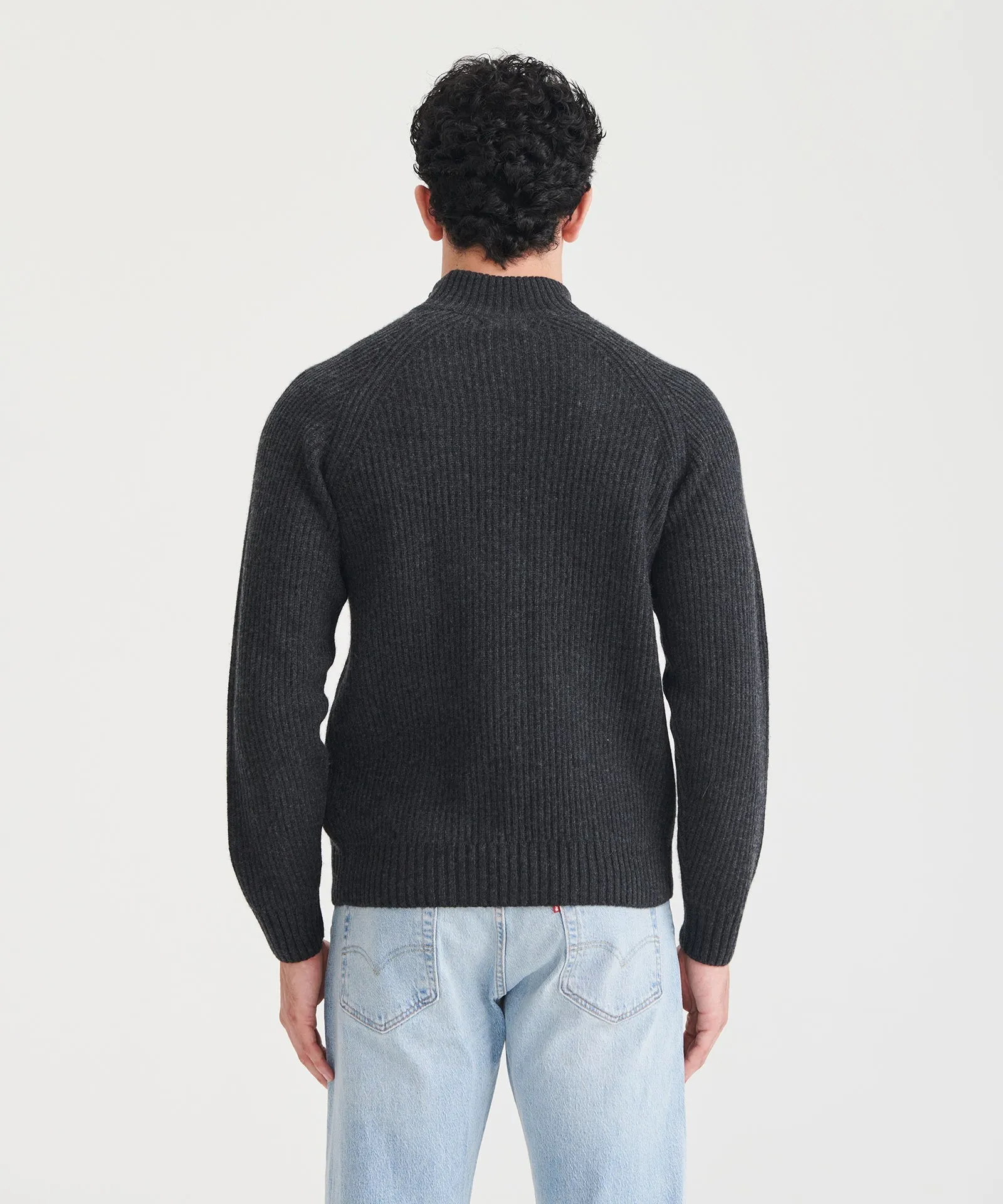 Luxe Cashmere Fisherman Quarter Zip