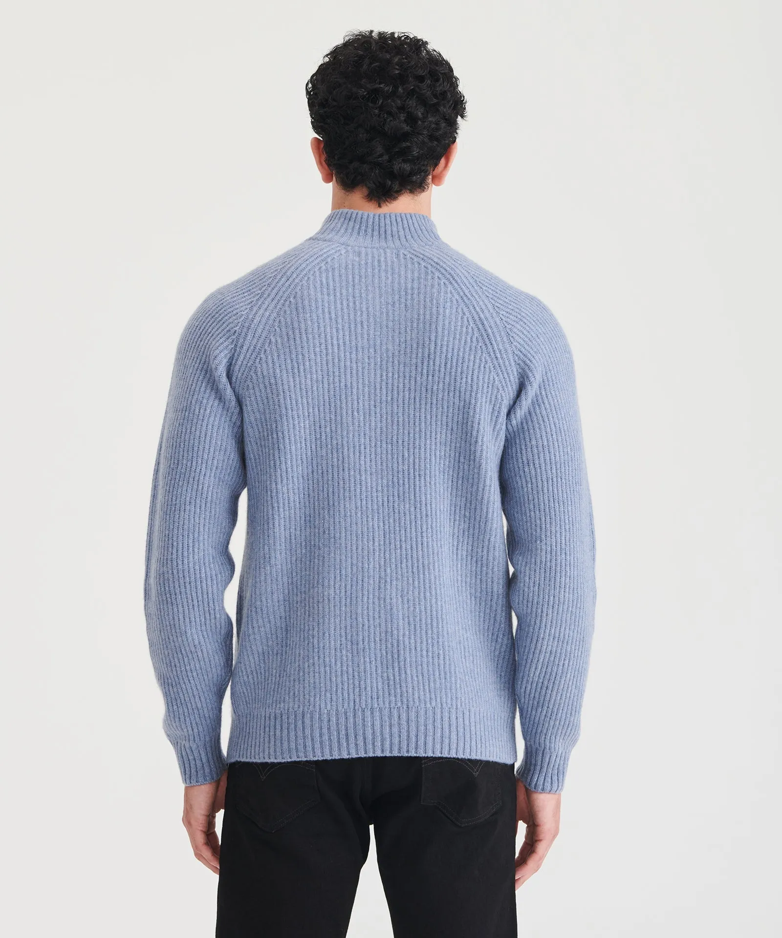 Luxe Cashmere Fisherman Quarter Zip