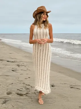 Lyla Crochet Maxi Dress - Final Sale