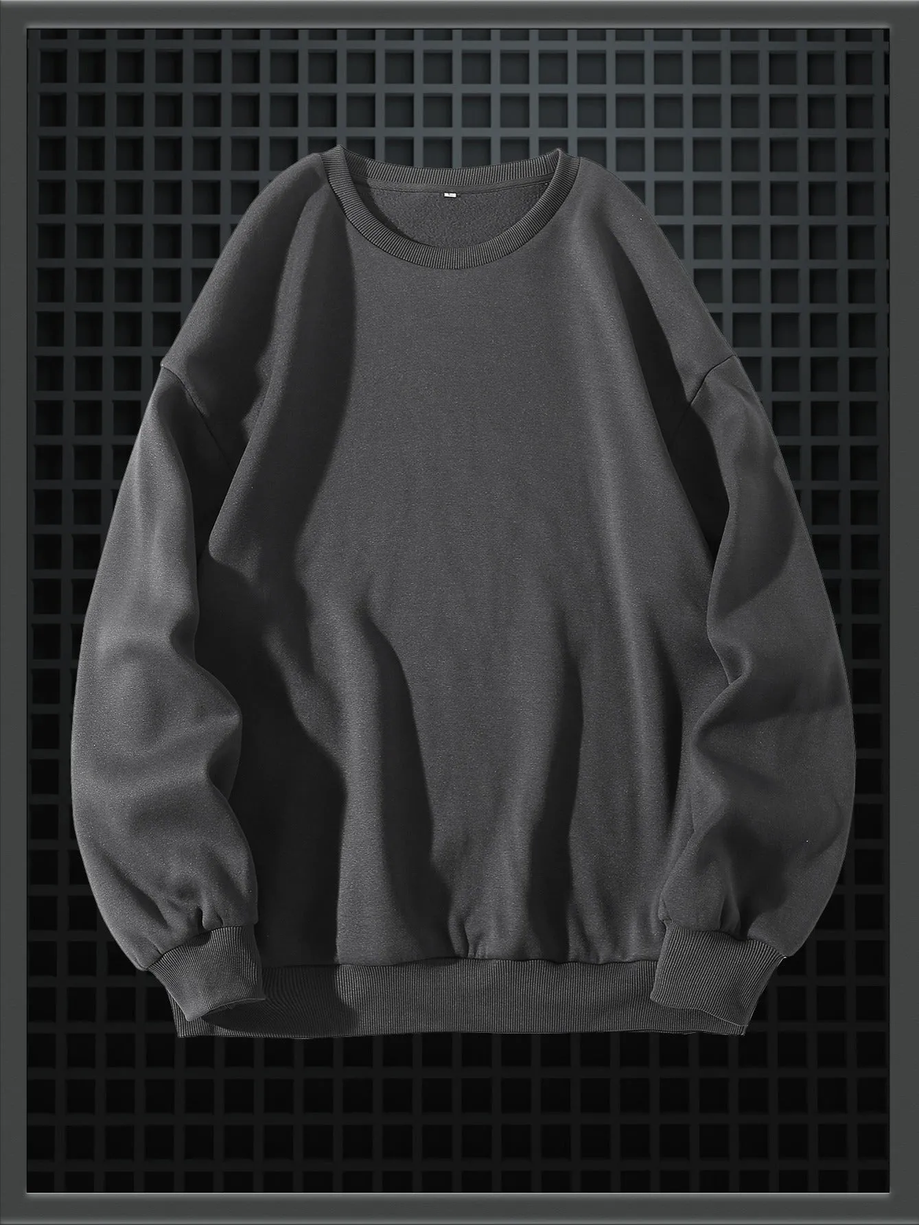 Men's Casual Autumn Round Neck Pullover Sweatshirt