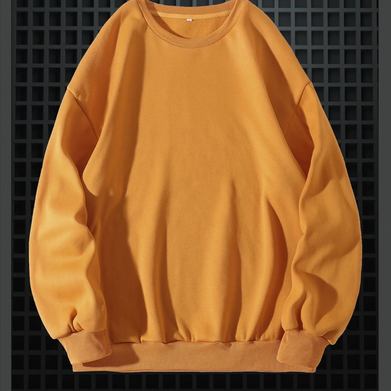 Men's Casual Autumn Round Neck Pullover Sweatshirt