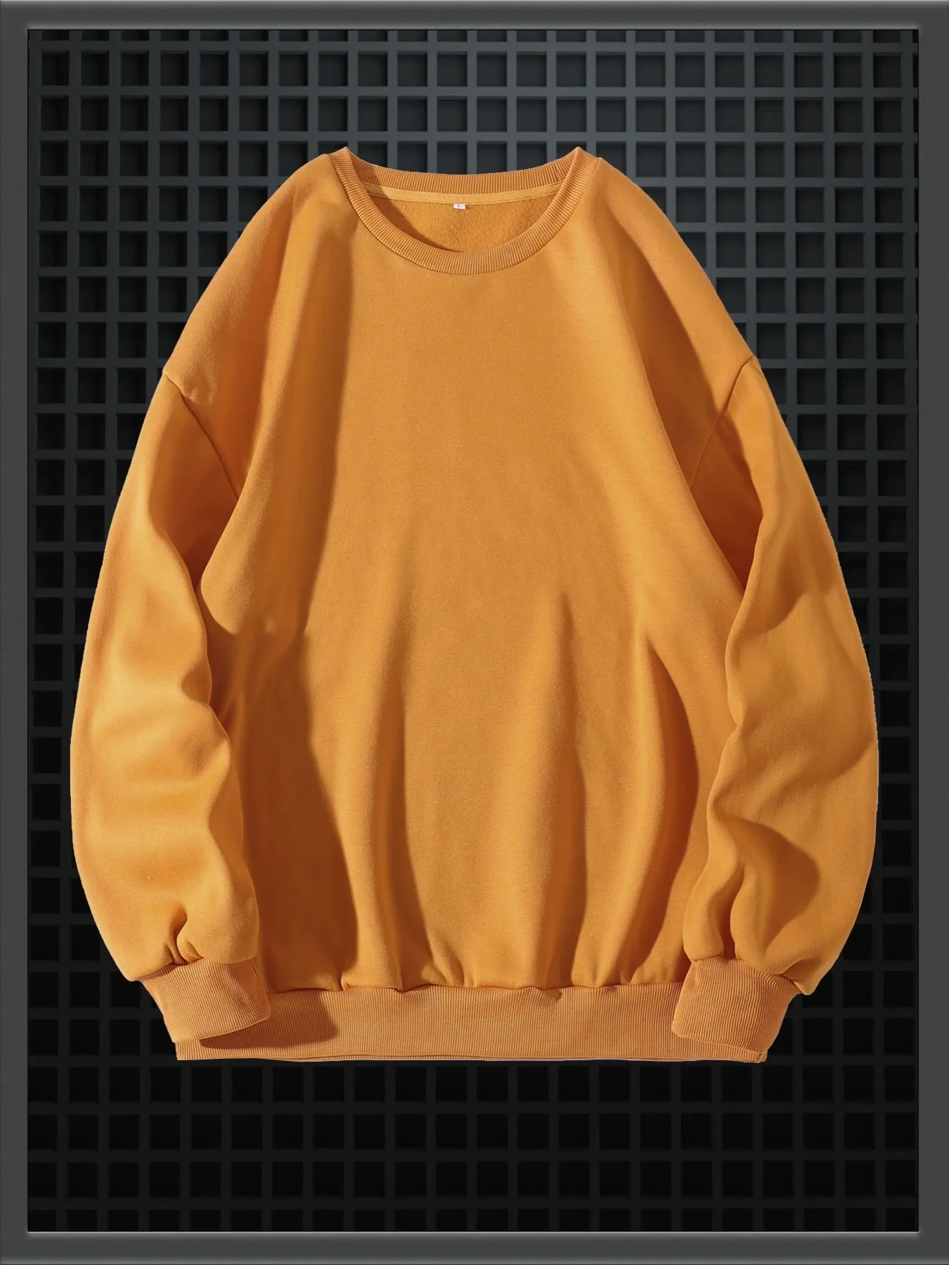 Men's Casual Autumn Round Neck Pullover Sweatshirt