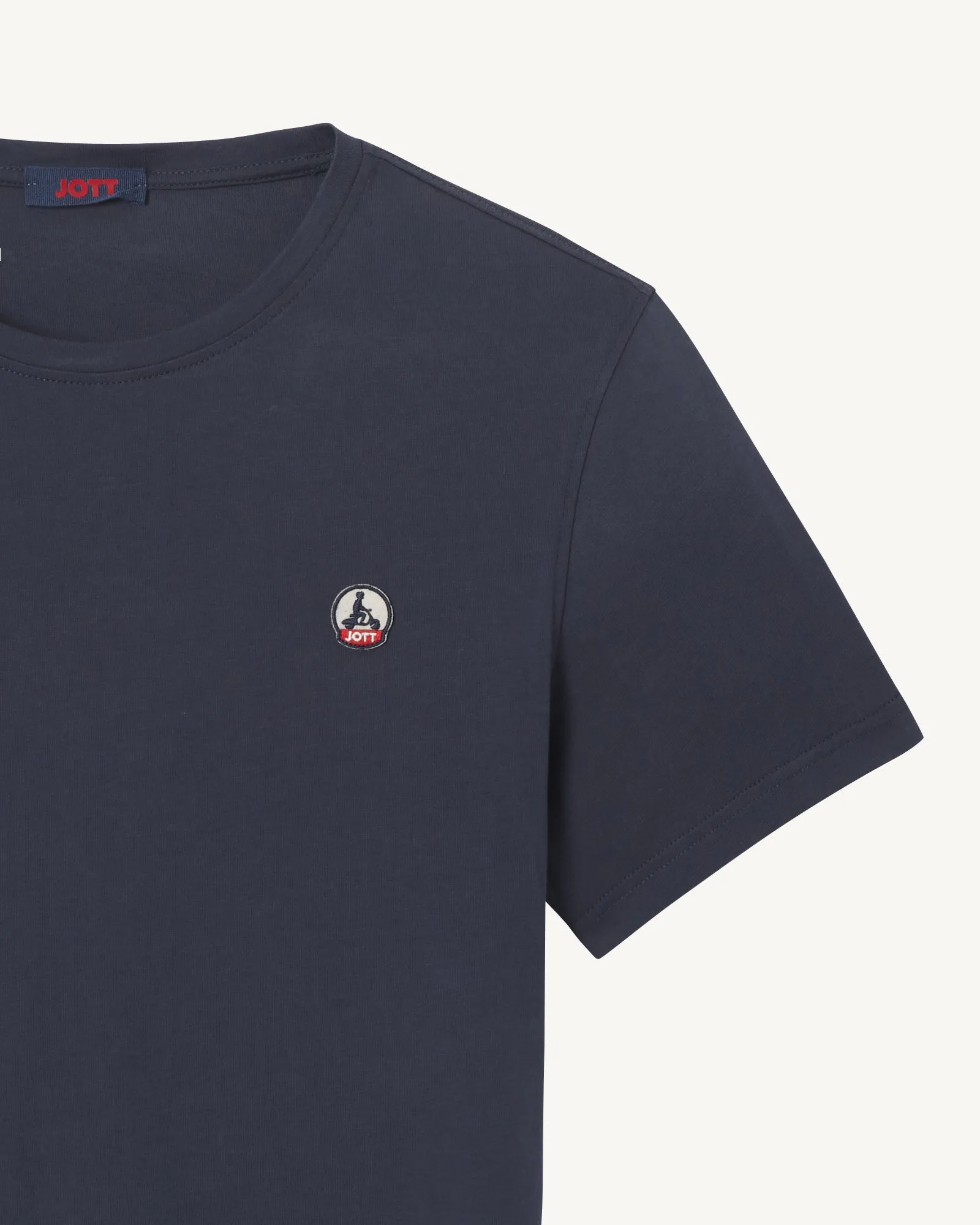 Navy Pietro organic cotton T-shirt