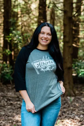 Old Style Alberta Baseball Shirt (Unisex)