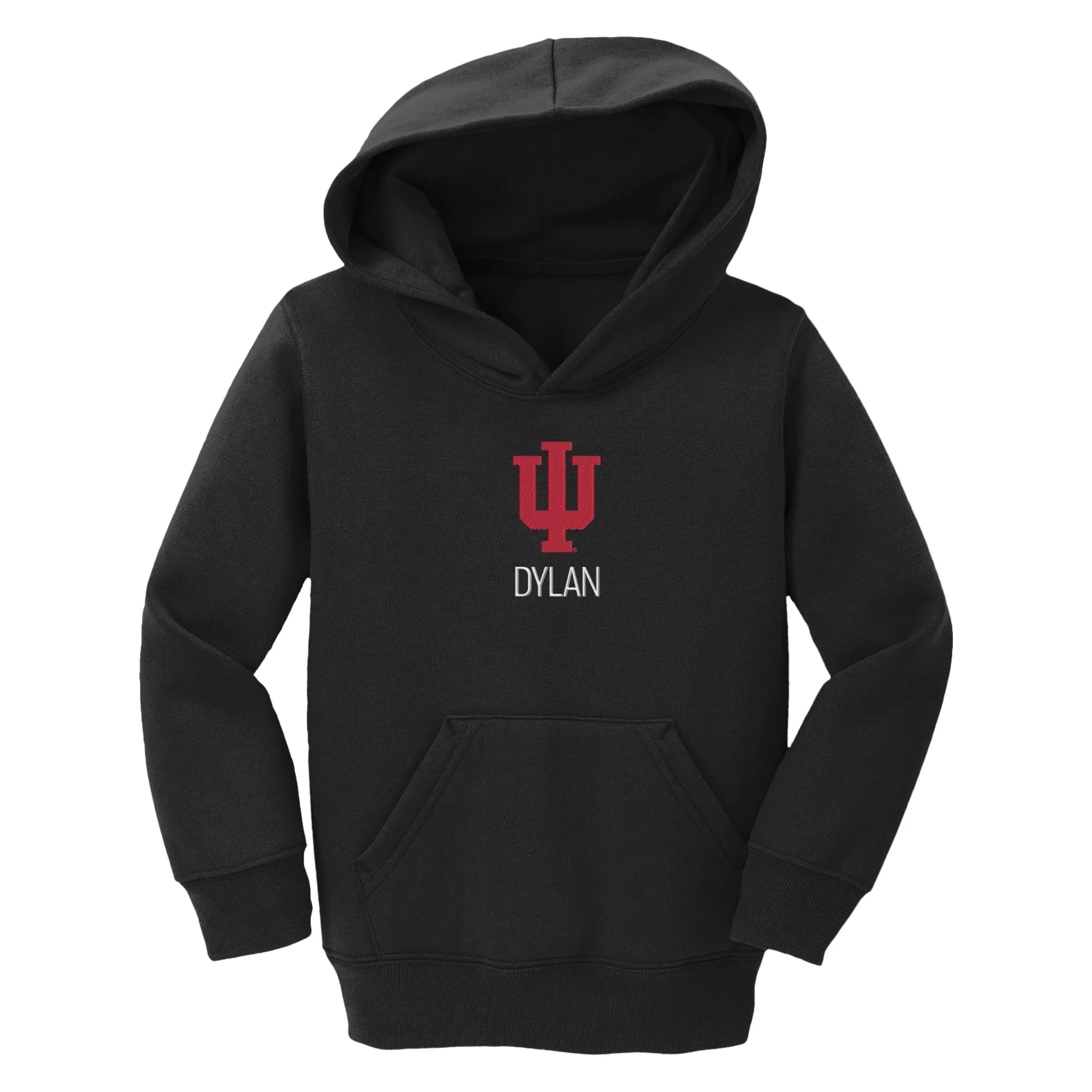 Personalized Indiana Hoosiers Toddler Pullover Sweatshirt