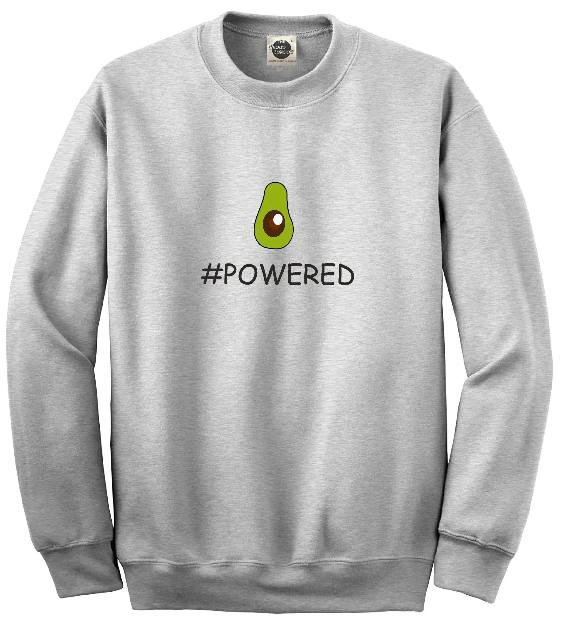 Powered by Avocado || Unisex Crewneck Sweatshirt