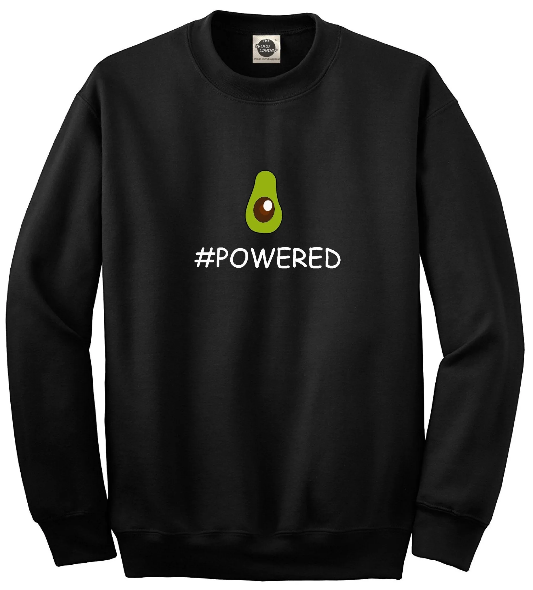 Powered by Avocado || Unisex Crewneck Sweatshirt