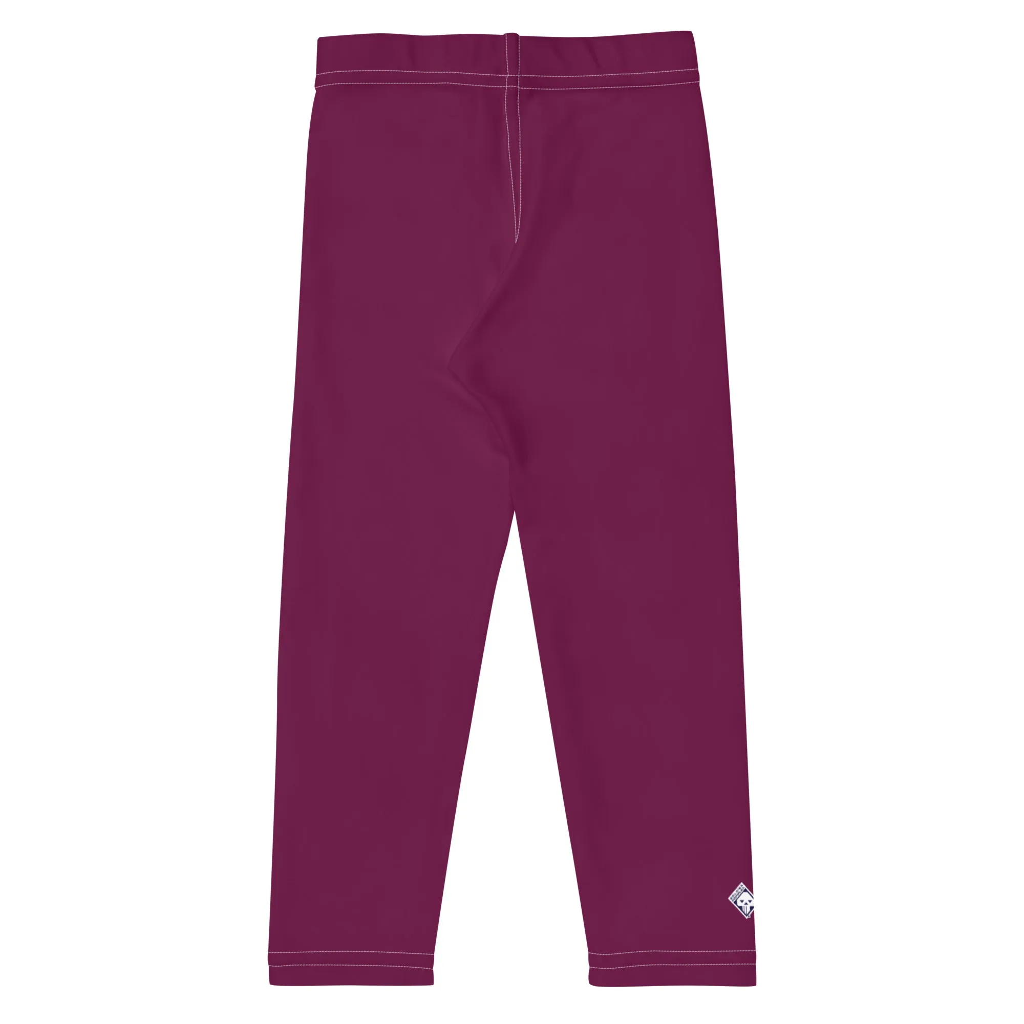 Ready, Set, Play: Boys' Solid Workout Leggings - Tyrian Purple