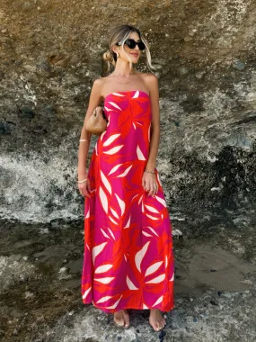 Sao Paulo Floral Maxi Dress