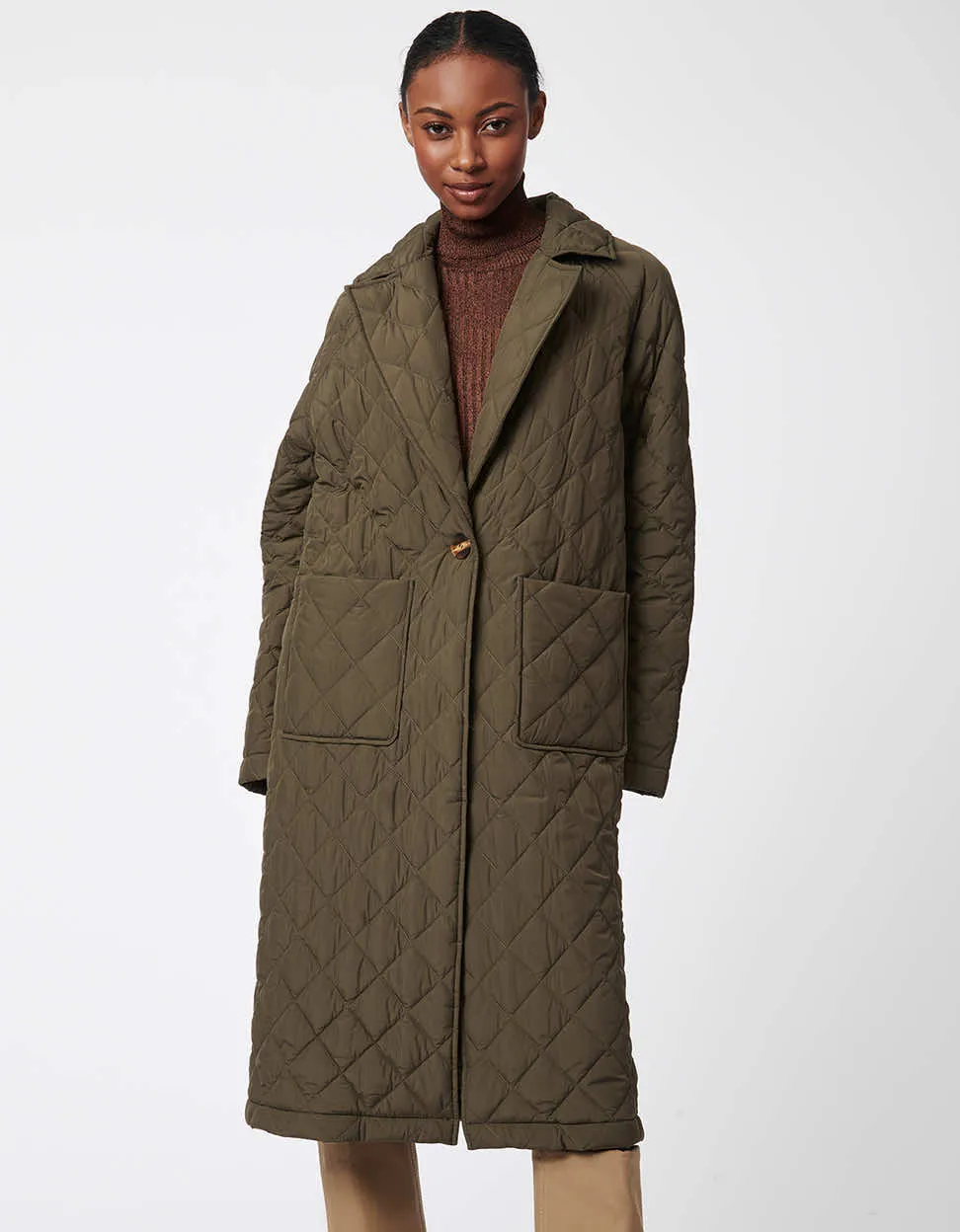 Savannah Diamond Puffer Coat