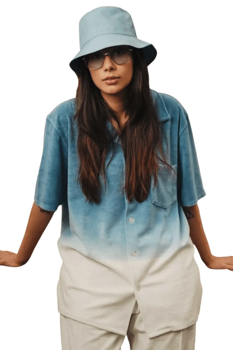 Sea Foam Terry Sunkissed Shirt