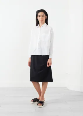 Optimized English title: Stylish Side Ruche Skirt for Women