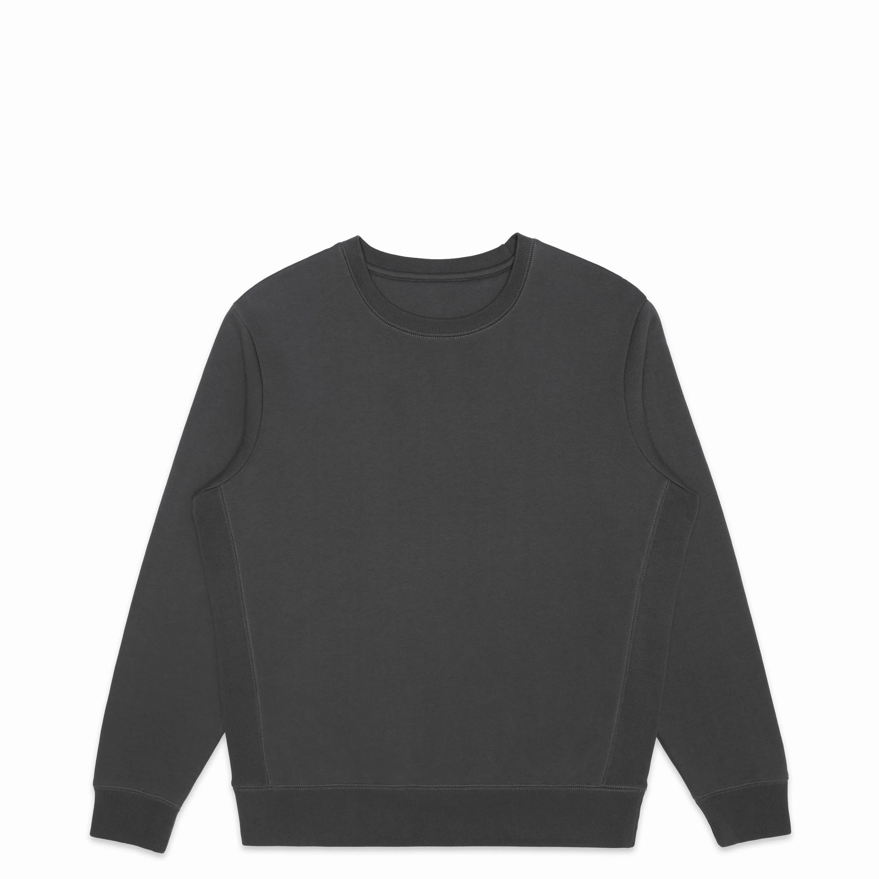 Slate Organic Cotton Crewneck Sweatshirt