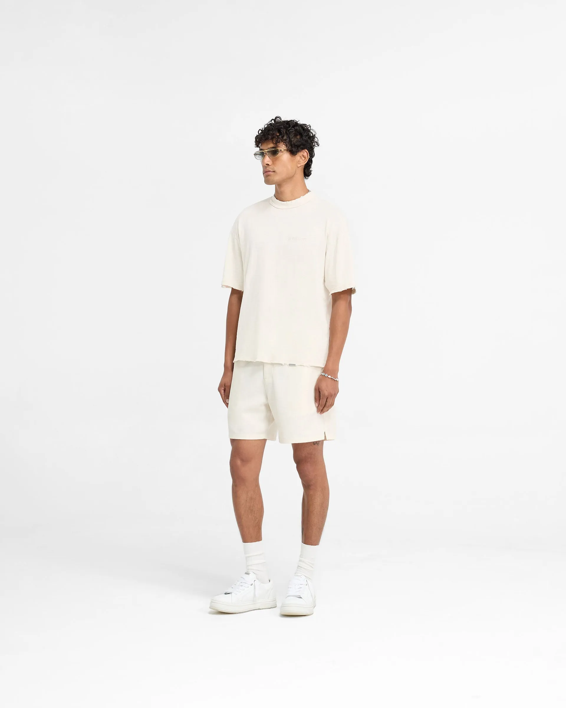 Slub T-Shirt - Flat White