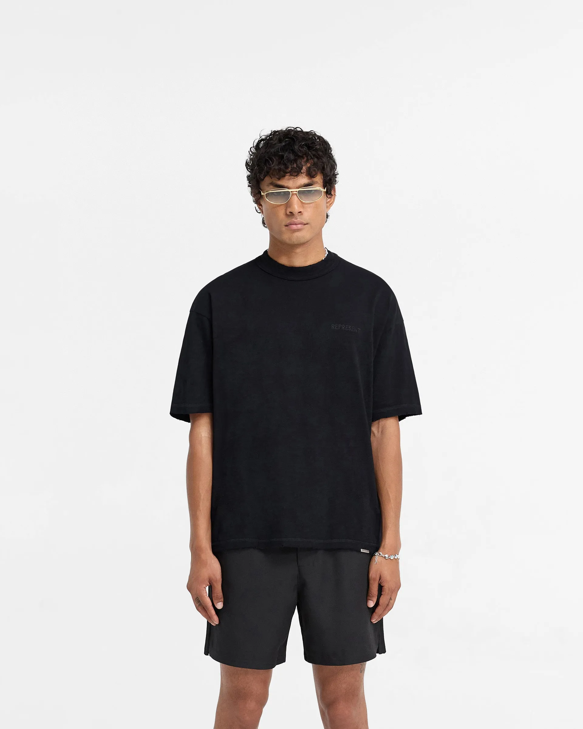 Slub T-Shirt - Jet Black