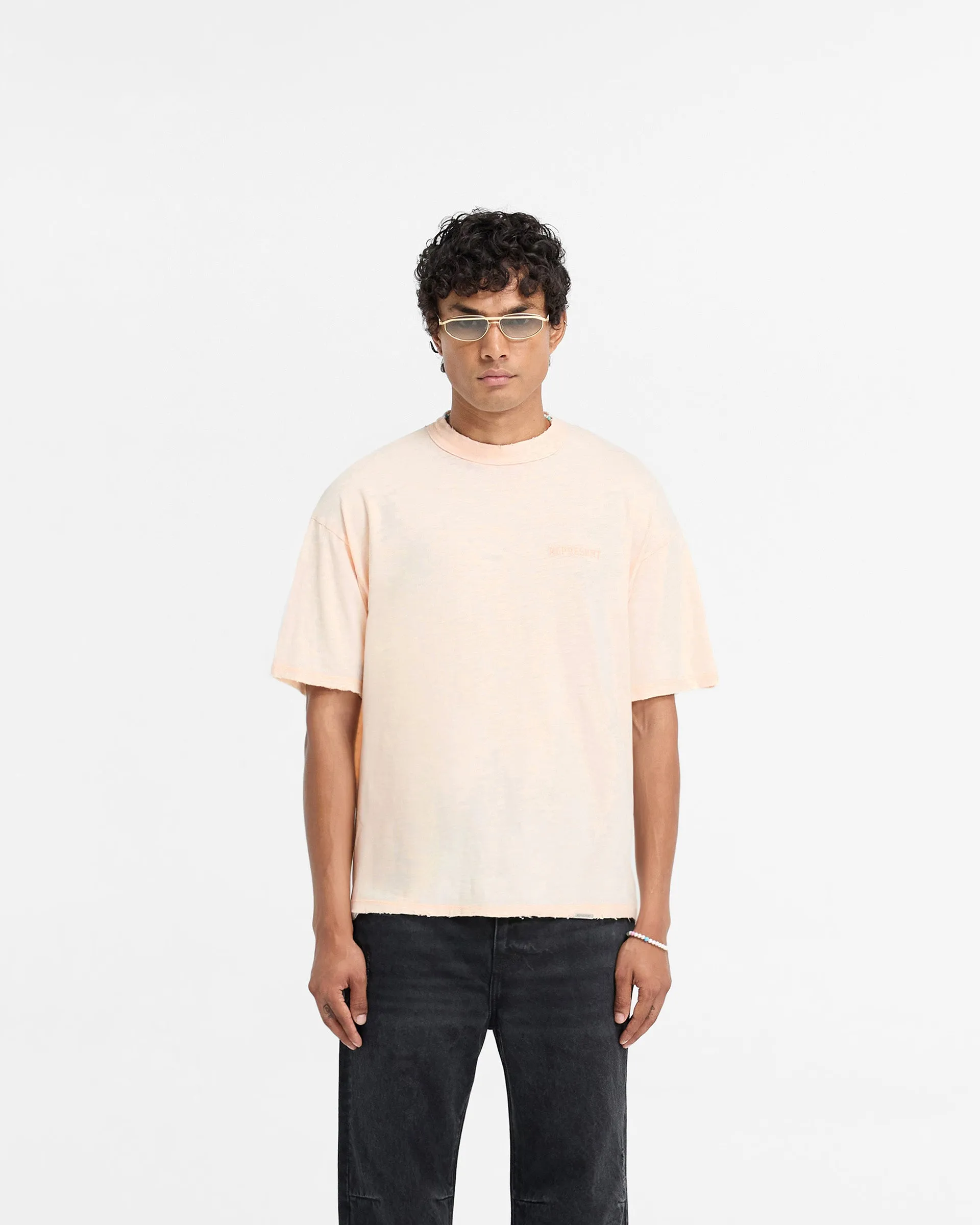 Slub T-Shirt - Washed Coral